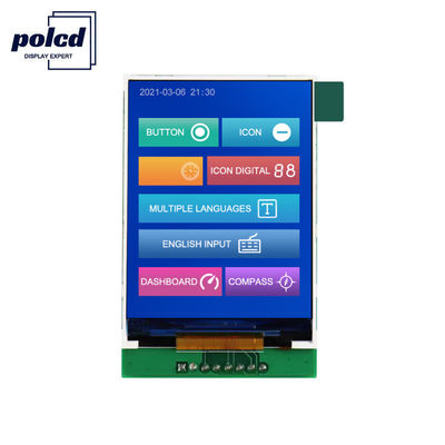 गुणवत्ता  Polcd RoHS Color 262K Lcd Tft 2.4 Inch ST7789V2 Tft Touch Panel कारखाना