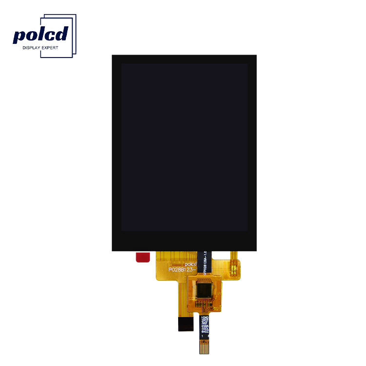 Polcd 2.8'' 15 पिन 240x320 IPS ऑल व्यू एंजेल TFT LCD टच स्क्रीन डिस्प्ले पैनल