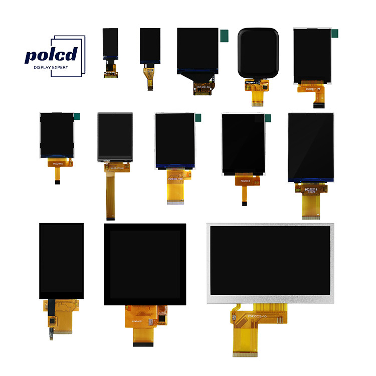 1.69 2.2 2.4 3.5 4 4.3 इंच छोटा एलसीडी डिस्प्ले LCM TFT फुल कलर RGB SPI IPS पैनल