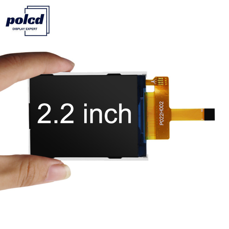 पोलसीडी 44.64 मिमी टचस्क्रीन डिस्प्ले मॉड्यूल 2.2 इंच Tft Spi 240x320 रास्पबेरी पाई
