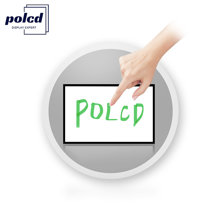 Polcd 8 इंच मल्टीटच मिरर ग्लास डिस्प्ले इंडस्ट्रियल कस्टमाइज्ड कैपेसिटिव एलसीडी टच स्क्रीन पैनल