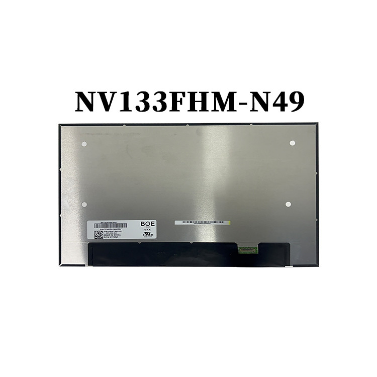 13.3 इंच NV133FHM-N49 एलसीडी लैपटॉप स्क्रीन पैनल 60Hz 1920x1080 FHD IPS TFT मॉड्यूल डिस्प्ले नोटबुक के लिए
