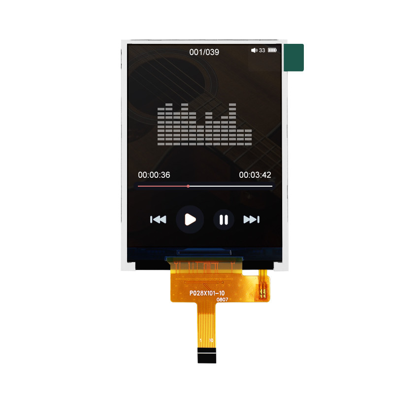 Polcd ST7789V 2.8 इंच IPS स्क्रीन 12 0'CLOCK TFT LCD मॉड्यूल ISO9001