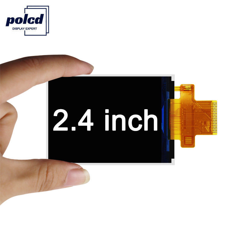 Polcd ST7789V2 2.4 Tft डिस्प्ले रंग 262K TFT एलसीडी मॉड्यूल 48.96mm TFT एलसीडी