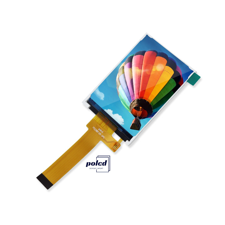 Polcd 2.8 इंच LCM डिस्प्ले IPS स्क्रीन 240x320 रिज़ॉल्यूशन MCU 8 बिट इंटरफ़ेस 24 पिन TFT एलसीडी मॉड्यूल