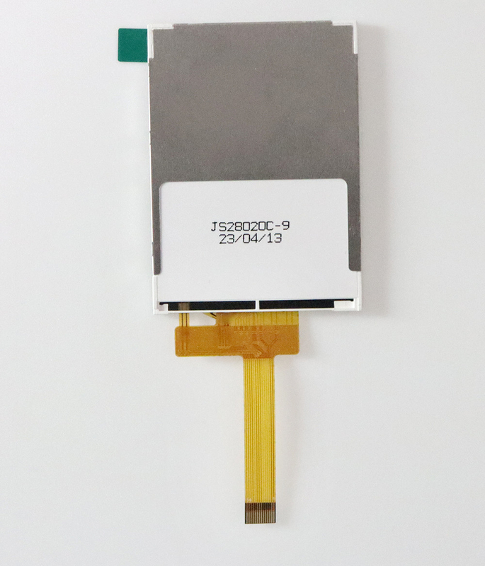 Polcd 2.8 इंच TFT LCM Qvga 240x320 14pins RTP प्रतिरोधी स्पर्श ST7789V 2.8 