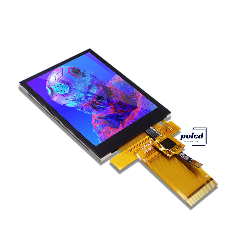 Polcd Tft RGB 2.8 इंच इंडस्ट्रियल कंट्रोलर कलर डिस्प्ले पैनल कैपेसिटिव टच स्क्रीन IPS एलसीडी मॉड्यूल