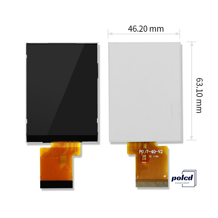 Polcd ILI8961 2.7 Tft LCD 960X240 TFT LCD डिस्प्ले RGB 8 बिट 6 0'क्लॉक