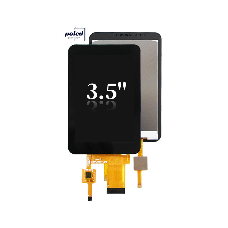 Polcd CTP 320x480 रिज़ॉल्यूशन 30पिन 3.5 इंच TFT एलसीडी टच स्क्रीन मॉड्यूल 330 नाइट TN ग्लास एलसीडी डिस्प्ले
