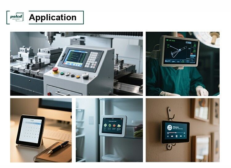 पॉलकैड 4 इंच एलसीडी पैनल 480*480 आईपीएस एलसीडी डिस्प्ले हाई ब्राइटनेस आरजीबी इंटरफेस टीएफटी एलसीडी मॉड्यूल