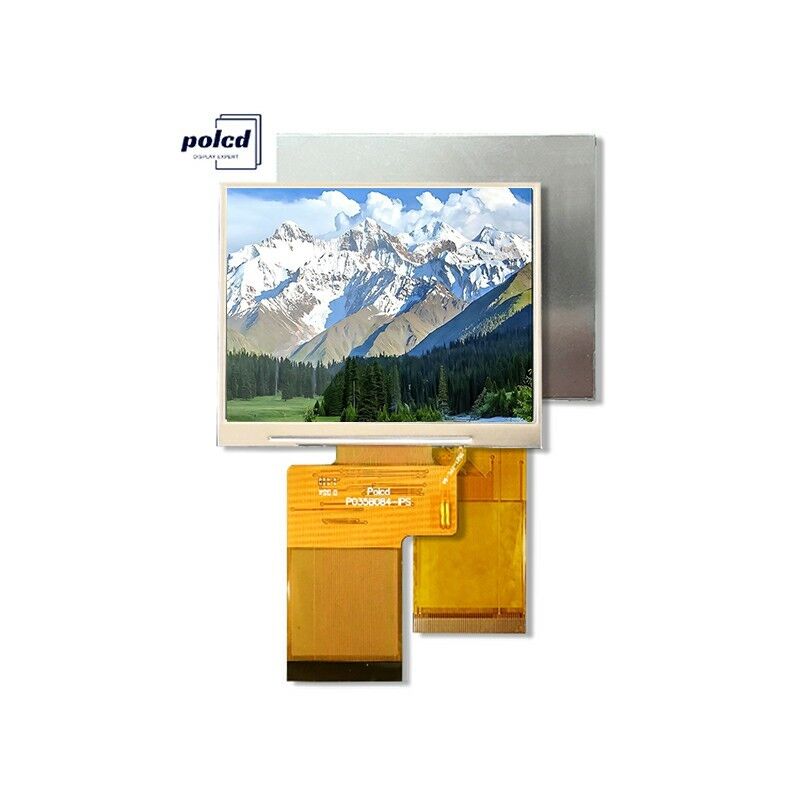 Polcd 3.5 इंच TFT एलसीडी डिस्प्ले मॉड्यूल आरजीबी एसपीआई इंटरफ़ेस 320x240 रंगीन वर्ग एलसीडी मॉड्यूल