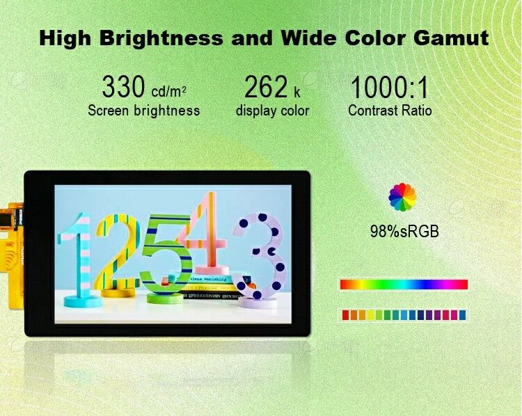 Polcd 5 इंच इंडस्ट्रियल टच एलसीडी IPS वाइड व्यूइंग एंगल ST7703 ic 5 इंच 720x1280 TFT एलसीडी पैनल