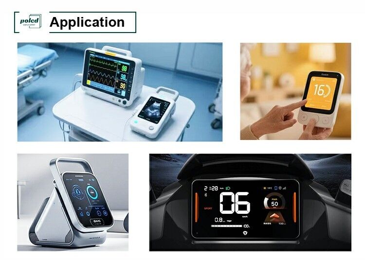 Polcd 3.5 इंच एलसीडी टच डिस्प्ले स्क्रीन 320 * 480 एसपीआई एमसीयू इंटरफ़ेस आईपीएस पूर्ण दृश्य टच मॉड्यूल