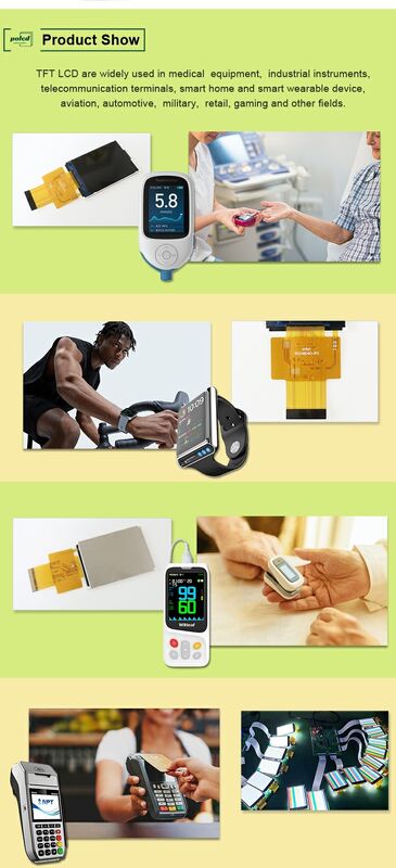 Polcd 2.4 इंच IPS एलसीडी स्क्रीन उच्च चमक 450 नाइट MCU ST7789V 240x320 रिज़ॉल्यूशन TFT एलसीडी डिस्प्ले मॉड्यूल