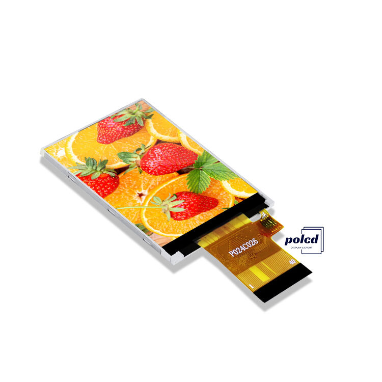 Polcd 320 निट 2.4 इंच एलसीडी टीएफटी डिस्प्ले ST7789V 240x320 रेज़ोल्यूशन एलसीएम स्क्रीन