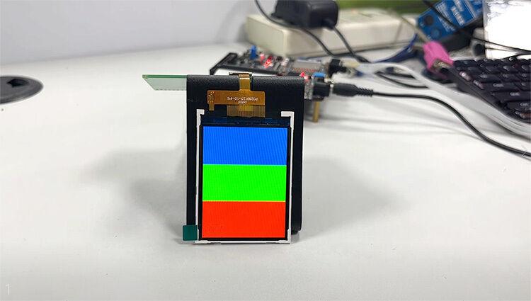 एसपीआई इंटरफेस 240x320 टच डिस्प्ले आईपीएस 2.8 इंच टीएफटी एलसीडी मॉड्यूल पोलसीडी स्क्रीन