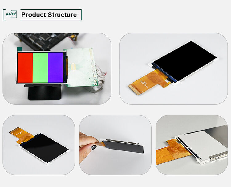 Polcd 240x320 2.8' रंगीन स्क्रीन ST7789T3 Ic प्रतिबिंबित एलसीडी मॉड्यूल 2.8 इंच टीएफटी डिस्प्ले