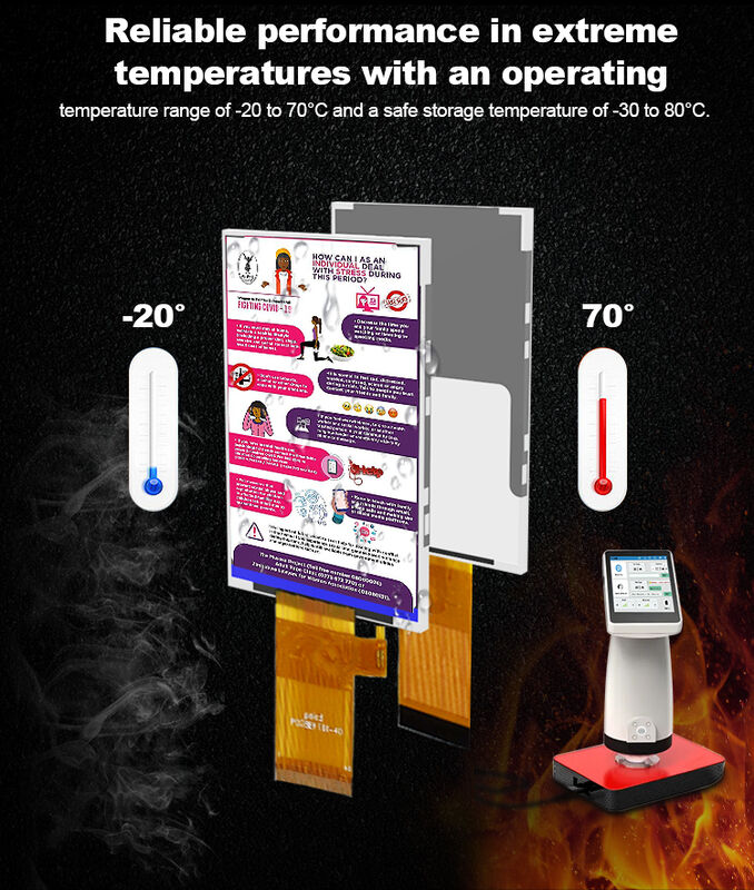 Polcd 2.8 इंच 240*320 ट्रांसफ्लेक्टिव एलसीडी स्क्रीन ST7789T3 Mcu Spi इंटरफेस 2.8