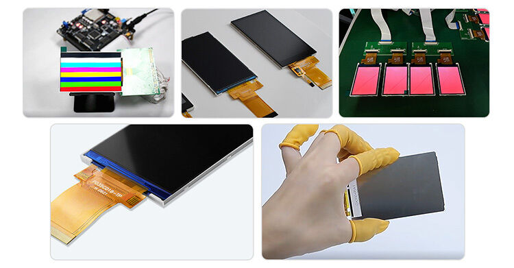 Polcd ILI9488 डिस्प्ले Tft LCD 12 0'CLOCK 3.5 Tft LCD Raspberry Pi 48.96mm