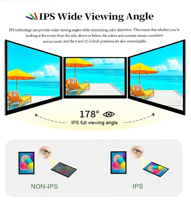 Polcd उच्च चमक 5.5 इंच TFT स्क्रीन मॉड्यूल 720x1280 40 पिन औद्योगिक चिकित्सा के लिए एलसीडी डिस्प्ले