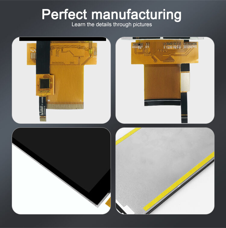 Polcd 3.97 इंच 480*800 रिज़ॉल्यूशन 50पिन हाई-ब्राइटनेस एमसीयू इंटरफ़ेस टच टीएफटी एलसीडी डिस्प्ले मॉड्यूल
