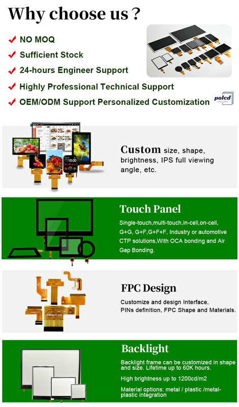 Polcd थोक 2.4 इंच तरल क्रिस्टल डिस्प्ले 240x320 QVGA ST7789V2 SPI एलसीडी डिस्प्ले मॉड्यूल