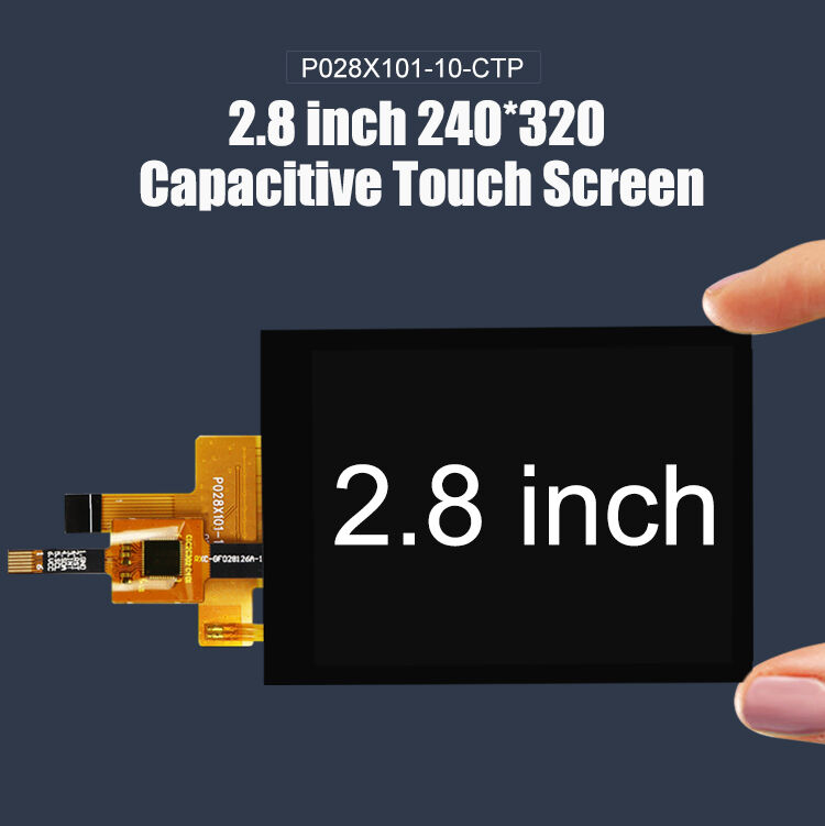 Polcd 2.8 इंच TFT डिस्प्ले 240x320 ST7789V 10-पिन SPI इंटरफ़ेस कैपेसिटिव टच स्क्रीन 2.8
