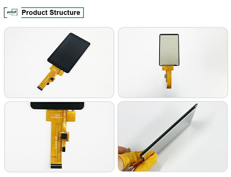 Polcd 4 Inch 480*800 Mipi Interface IPS TFT LCD Display with GT911 Capacitive Touch Panel Module