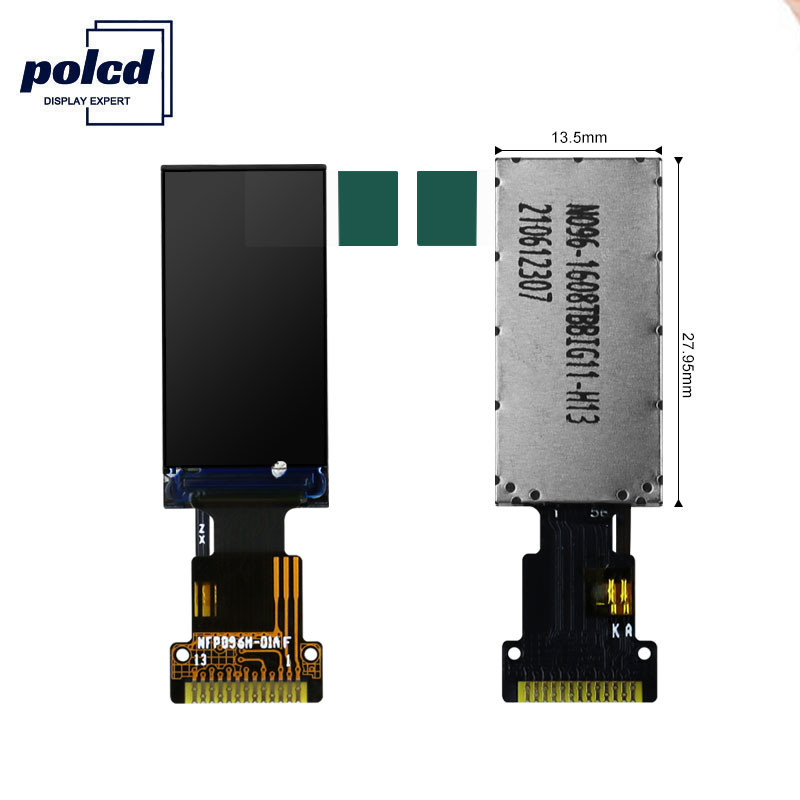 Polcd ST7735S 0.96 LCD डिस्प्ले 13 पिन 80X160 छोटा TFT डिस्प्ले 4 लाइन SPI