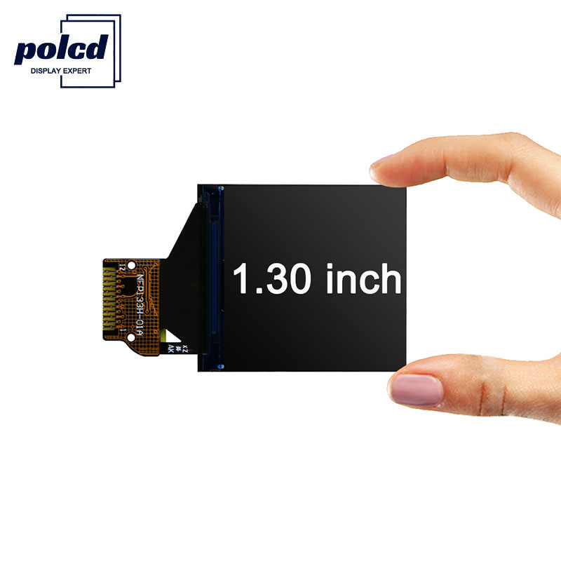 पोलसीडी 4 वायर स्पि टीएफटी एलसीडी डिस्प्ले 1.33 इंच 240x240 आईपीएस एलसीडी आईएसओ9001