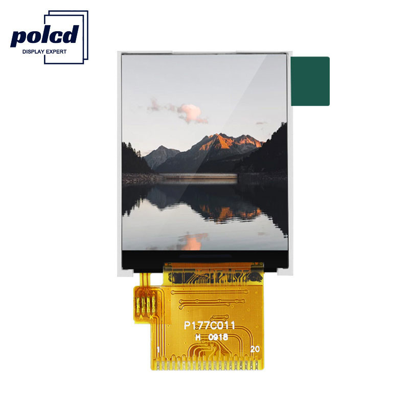 Polcd रिज़ॉल्यूशन 128 * 160 1.77 Tft LCD ST7735S TFT LCD डिस्प्ले कमर्शियल के लिए