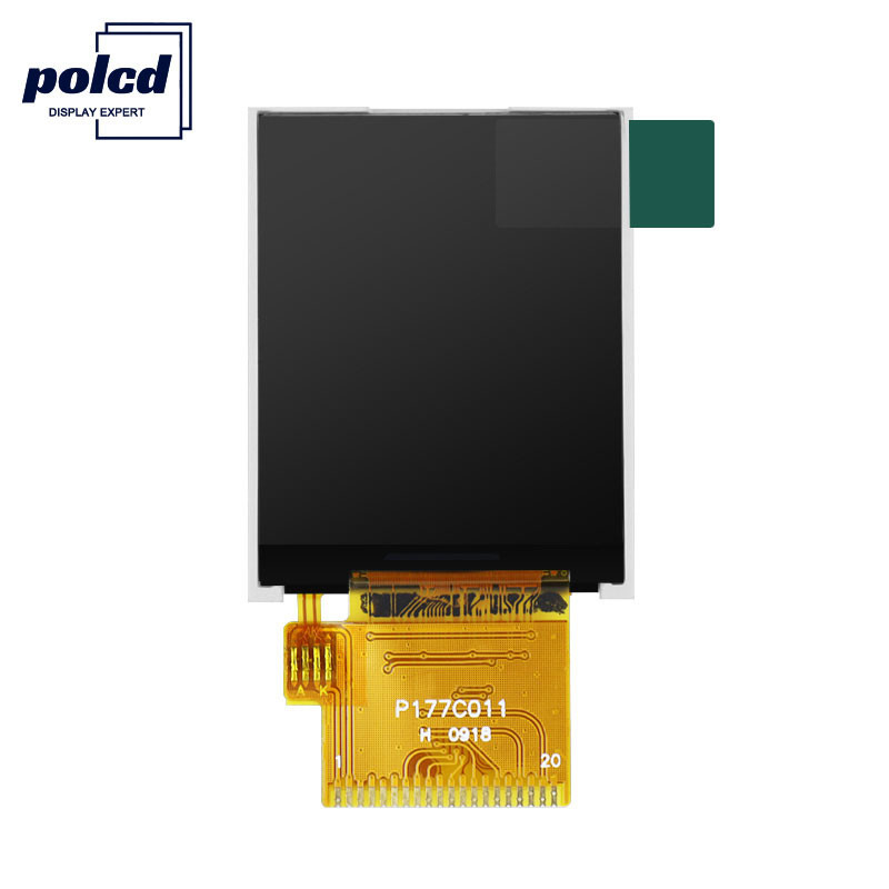 Polcd रिज़ॉल्यूशन 128 * 160 1.77 Tft LCD ST7735S TFT LCD डिस्प्ले कमर्शियल के लिए