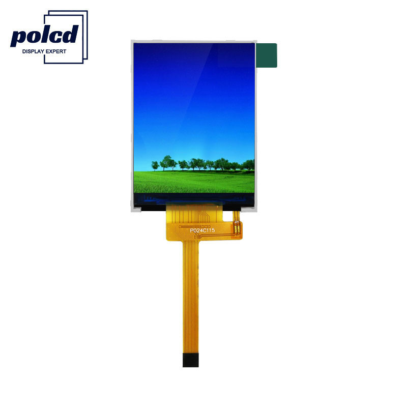 Polcd 240X320 Spi LCD डिस्प्ले 260 Nits 4 वायर SPI 2.4 Spi Tft LCD डिस्प्ले
