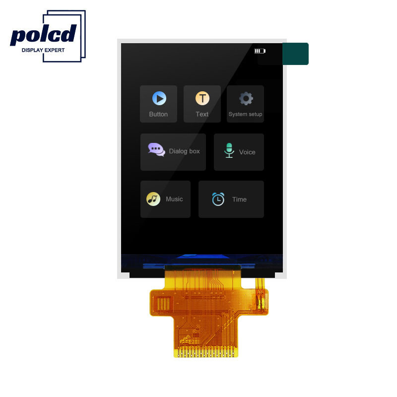 Polcd 18 पिन 2.4 Spi Tft LCD डिस्प्ले ST7789V2 Tft टच स्क्रीन डिस्प्ले