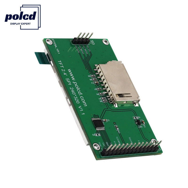 Polcd 240X320 2.4 इंच LCD TFT डिस्प्ले ST7789V2 260 Nit TFT टच स्क्रीन