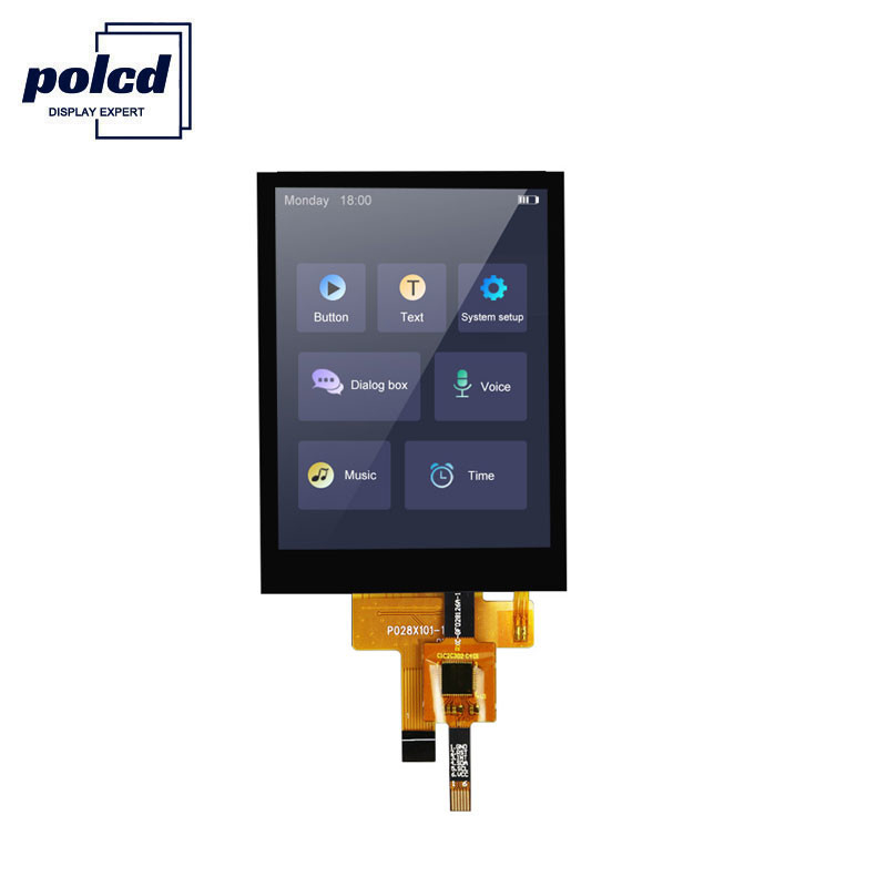 Polcd 12 0'CLOCK व्यू एंगल LCD टच पैनल 240X320 2.8 Tft शील्ड Raspberry Pi