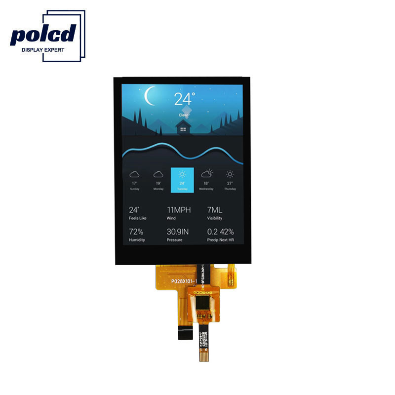 Polcd 240X320 Tft एलसीडी कैपेसिटिव टचस्क्रीन ST7789V 2.8 Tft एलसीडी शील्ड रास्पबेरी पाई