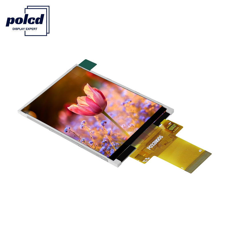 Polcd 350cd/M 3.2 इंच Raspberry Pi डिस्प्ले ILI9341V सनलाइट रीडेबल एलसीडी डिस्प्ले