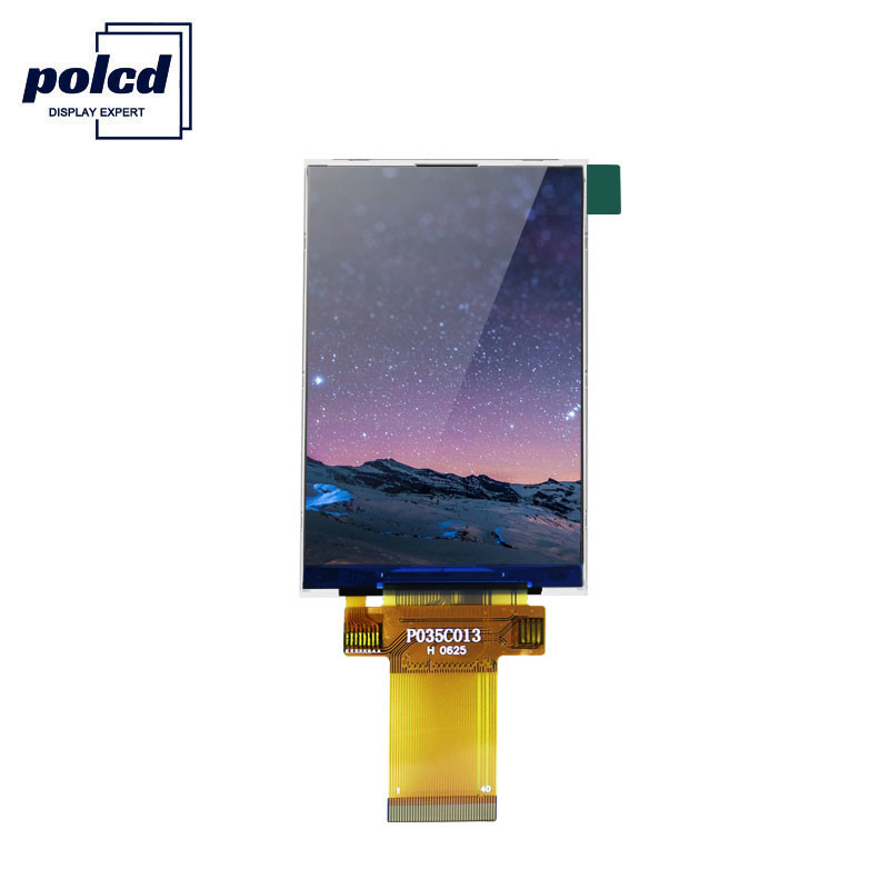 Polcd 8080 MCU 16 बिट 3.5 Tft LCD स्क्रीन 320x480 TFT LCD डिस्प्ले 73.44Mm