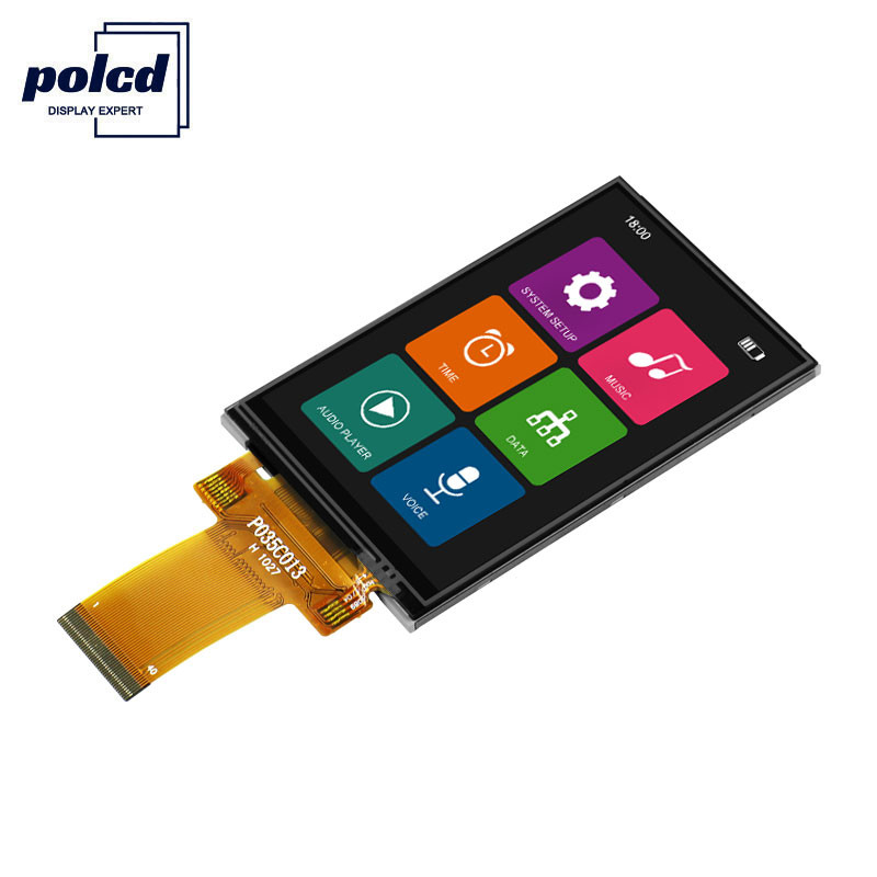 Polcd ILI9488 3.5 Tft LCD शील्ड 8080 MCU 16 बिट TFT प्रतिरोधक टच स्क्रीन