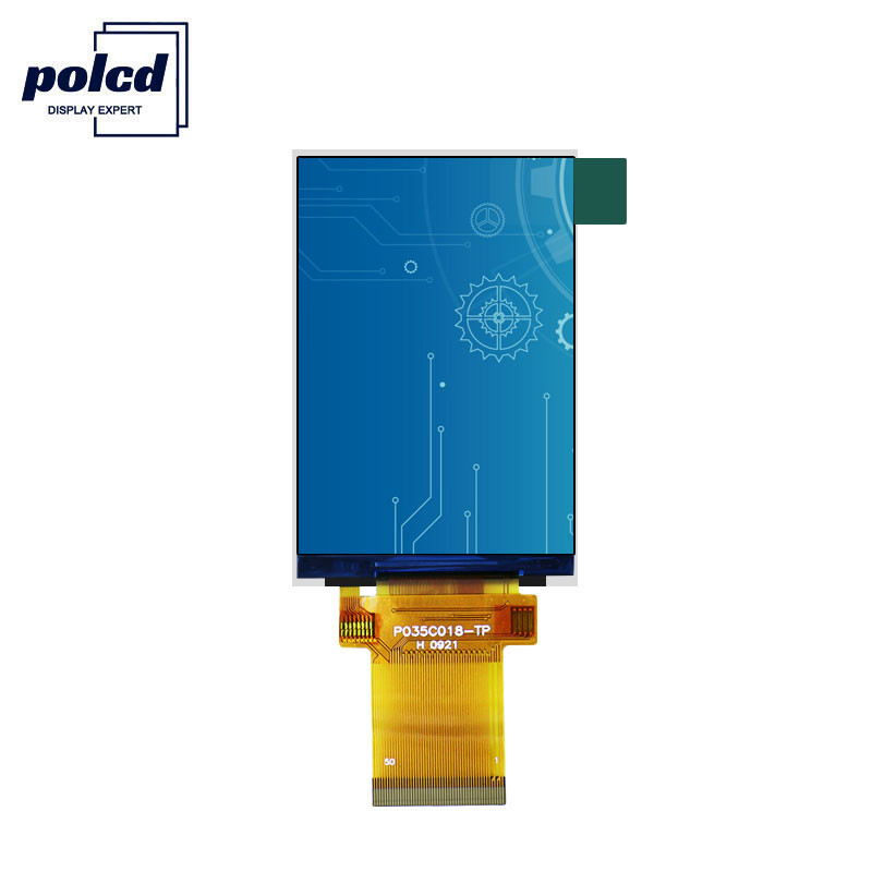 Polcd ILI9488 डिस्प्ले Tft LCD 12 0'CLOCK 3.5 Tft LCD Raspberry Pi 48.96mm