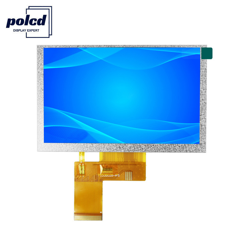 Polcd 108mm Tft टच स्क्रीन डिस्प्ले 800X480 5 इंच Tft डिस्प्ले Raspberry Pi के लिए