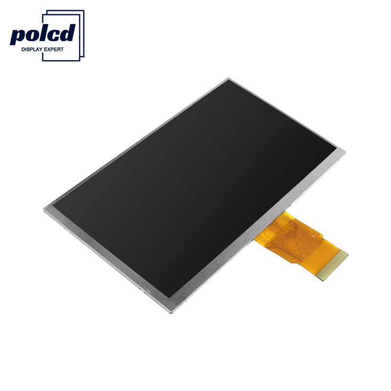 Polcd 300cd/M 7 इंच 800x480 RGB 24 बिट हाई ब्राइटनेस LCD डिस्प्ले इंडस्ट्रियल