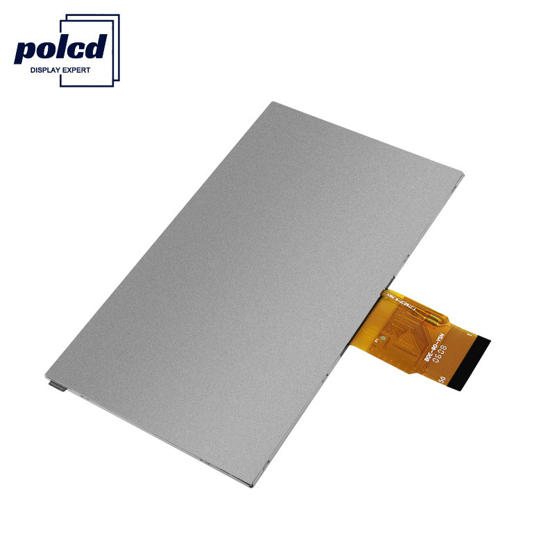 Polcd 300cd/M 7 इंच 800x480 RGB 24 बिट हाई ब्राइटनेस LCD डिस्प्ले इंडस्ट्रियल
