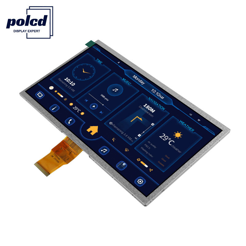 Polcd रिज़ॉल्यूशन 1024X600 10.1 इंच एलसीडी डिस्प्ले EK79001 Tft डिस्प्ले मॉड्यूल 750 Nit