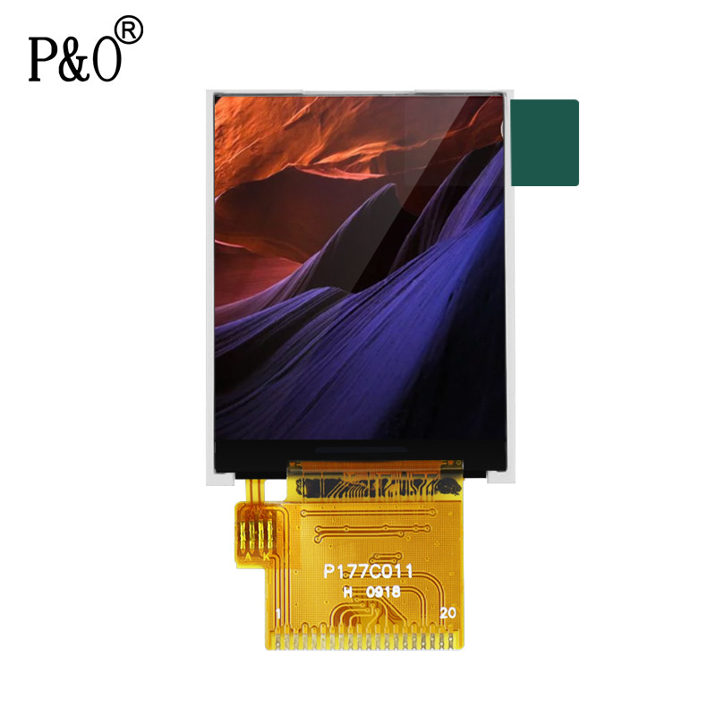 Polcd रिज़ॉल्यूशन 128 * 160 1.77 Tft LCD ST7735S TFT LCD डिस्प्ले कमर्शियल के लिए