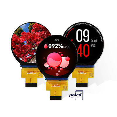 पॉलकैड 2.1 इंच आईपीएस छोटा गोल एलसीडी 480*480 एमआईपीआई इंटरफ़ेस ST7701S सर्कल सर्कुलर टीएफटी डिस्प्ले मॉड्यूल