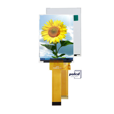 Polcd 2.8 इंच LCM डिस्प्ले IPS स्क्रीन 240x320 रिज़ॉल्यूशन MCU 8 बिट इंटरफ़ेस 24 पिन TFT एलसीडी मॉड्यूल