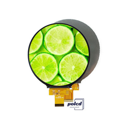 Polcd 4'' एलसीडी मॉड्यूल 720*720 ST7703 IPS 300 चमक MIPI सर्कल 4 इंच गोल TFT डिस्प्ले पैनल