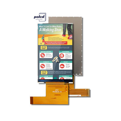 Polcd 4.3 इंच TFT एलसीडी उच्च संकल्प 480x800 आरजीबी इंटरफ़ेस IPS वर्टिकल स्क्रीन 4.3 